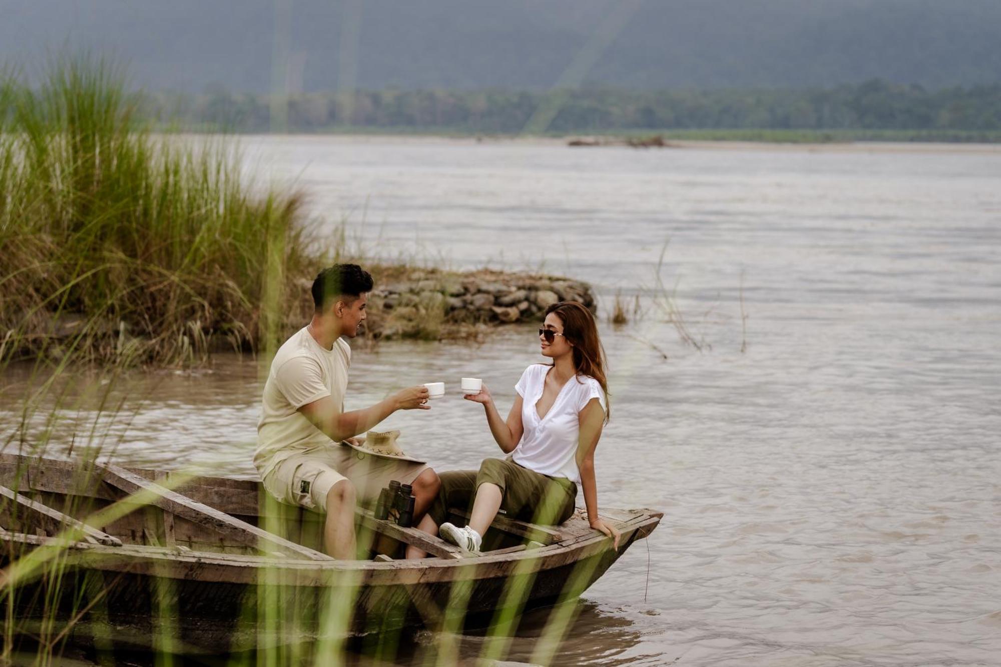 Sanctuary Chitwan National Park Buitenkant foto